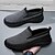 abordables Baskets-baskets de sport à enfiler pour hommes, maille tricotée respirante, chaussures de course confortables avec semelle blanche, chaussures de sport décontractées pour l&#039;extérieur et l&#039;utilisation quotidienne