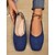 ieftine Pantofi Joși de Damă-pantofi cu slip-on clasici pentru femei din piele intoarsa artificiala pentru uzura de zi cu zi, birou si calatorii