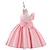 preiswerte Partykleider-kinderkleidung Mädchen Party Kleid Feste Farbe Ärmellos Besondere Anlässe Prinzessin Polyester abendkleider Sommer Frühling 3-10 Jahre Mehrfarbig Weiß Champagner