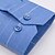economico camicie da uomo no stiro-Per uomo Camicia Camicie Camicia con bottoni A quadri Matrimonio Feste Blu chiaro Blu navy + bianco Azzurro chiaro-ginghem Blu reale Manica lunga Bavero Primavera Autunno Abbigliamento Tasche