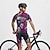 abordables Maillots pour hommes-Homme Maillot de cyclisme Crâne Manche Courte Cyclisme T-shirt Maillot avec 3 poches arrière VTT Vélo tout terrain Séchage Rapide Design Anatomique Évacuation de l&#039;Humidité Respirant Des sports