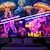 رخيصةأون Tapestries Blacklight-سجادة سوداء ضوء التفاعل تتلألأ في الظلام حفلة ضوء الأشعة فوق البنفسجية رد فعل قناديل مشهد طبيعي ضبابي سجادة معلقة فن جدارية لغرفة المعيشة وغرفة النوم