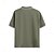 billiga Herrarnas Elite T-shirts och linnen-Herr T-shirt Kortärmad Vik-över krage V-hals Sommar Vår Semester Vintage Neutral Rand-Trim Färgblock Skola Träning Utomhus Svart Vit Stengrön Topp t-shirt för män