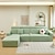 cheap Sofa Cover-Elastic Jacquard Fabric Sofa Cover Stretch Couch Cover Sectional L Shape Sofa Slipcover Corner Case for Living Room 1/2/3/4 Seat