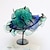 billige Festhatter-Hatter organza Solhatt Aftenselskap Ferie Te Fest cocktail Elegant Årgang søt stil Med Blomster Hodeplagg Hodeplagg