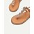 abordables Sandalias de Vacaciones-Sandalias con tiras con flores de diamantes de imitación en color tostado para mujer con borde tachonado: sandalias planas elegantes para verano, playa y ocasiones informales