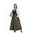 abordables Vestido-Retro Antiguo Victoriano Medieval Vestidos Camisa de señora Vestirse con demasiada elegancia irlandesa Campesino Disfraz Mujer Celta Fantasía Mascarada Mascarada Casual Diario Feria del Renacimiento
