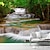 abordables Papiers peints-Papier Peint Paysage Nature 3D Décoration Maison Murale Rouleau Autocollant Retirable en PVC/Vinyle Matériel Autoadhésif/Nécessitant de la Colle Décor Murale pour Salon