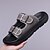 voordelige Casual sandalen-Bruine herensandalen van imitatieleer met twee gespen, comfortabel voetbed en duurzame zool – verstelbare instapschoenen voor de zomer voor casual en outdoor gebruik