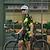 billiga Klädsatser för män-Herr Cykeltröja med shorts Graffiti Kortärmad Cykel Träningsdräkter med 3 bakfickor Bergscykling Vägcykling Dragkedja fram Svettavvisande Bekväm Andningsfunktion sporter Svart Vit Orange Kläder