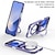 baratos Capa Samsung-telefone Capinha Para Samsung Galaxy Z Flip 7 Z Virar 6 Z Flip 5 Capa traseira Com Suporte Magnética Suporte para carregamento sem fio Retro Galvanização PC