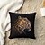 cheap Animal Style-Leopard Pattern Decorative Toss Pillows Cover 1PC Soft Square Couch Cushion Case Pillowcase for Bedroom Livingroom Sofa Chair