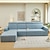 cheap Sofa Cover-Elastic Jacquard Fabric Sofa Cover Stretch Couch Cover Sectional L Shape Sofa Slipcover Corner Case for Living Room 1/2/3/4 Seat