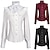 preiswerte Oberteile-Retro Vintage Rokoko Mittelalterlich Bluse / Hemd Vampir Prinzessin Spitze Schleife Einfarbig Kostüm Damen Seeräuber königlich Steampunk Maskerade Alltagstauglich Erwachsene Bluse