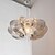 economico Luci Isola cucina-moderno eclettico pesce filo di seta avvolgimento struttura in acciaio inox ovale lampada a sospensione 1 luce per soggiorno 110-240v