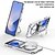 baratos Capa Samsung-telefone Capinha Para Samsung Galaxy Z Flip 7 Z Virar 6 Z Flip 5 Capa traseira Com Suporte Magnética Suporte para carregamento sem fio Retro Galvanização PC