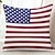 billige 250-års jubilæum-Amerikansk flag retro dekorative kastpuder cover 1PC blødt kvadratisk sofa pude tilfælde pudevår soveværelse stue sofa stol 4. juli uafhængighedsdag