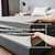 abordables Parures de draps-Protector de matelas imperméable Housse de matelas ajustée Protéger le lit Reine Pleine Roi Housse de lit protectrice douce Draps ajustés respirants confortables Protection à 5 côtés contre les