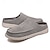 cheap Men&#039;s Clogs &amp; Mules-Men&#039;s Beige Slip-On Loafers with Comfortable Canvas Upper, Casual Shoes for Everyday Wear