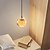 billige Øslys-20 cm Globus Design Cirkel / Rund Design Pendant Lantern Desgin Vedhæng Lys Metal Glas Kunstnerisk Stil Moderne Stil Klassisk Årgang Land 110-120V 220-240V