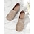 billige Flate sko til kvinner-slip-on sko for brede føtter med myk overdel, komfortabel design for knyster, fritidsklær for hverdagskomfort