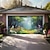abordables Bannières de Garage et de Porte-Décorations de porte paysage Couverture de porte de garage Bannière extérieure printemps lac Grande toile de fond pour décoration de porte de garage extérieure Décorations murales de maison pour les