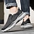 voordelige Hereninstappers &amp; loafers-beige heren instapschoenen met gevoerde zool – comfortabele en ademende sportschoenen voor casual gebruik en buitenactiviteiten