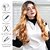 abordables Pelucas sintéticas de moda-Pelucas sintéticas Ondulado Tejido rizado Corte a capas Con flequillo Hecho a Máquina Peluca 26 pulgadas A1 Pelo sintético Mujer Clásico Cómodo Gradiente de Color Rubio