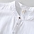 baratos Casual de negócios-Homens Camisa Social Camisa de linho Camisa Popover Camisa casual Camisa de algodão Tecido Férias Rua Branco Azul Royal Azul Céu Cinzento Claro Manga Curta Faixa Verão Roupa Botão para baixo