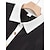 abordables Conjuntos de camisas básicas para hombre-Hombre Camisa de gofres 2 Piezas Conjunto de camisa conjunto de verano Conjuntos a juego Camisa casual Plano Vacaciones Diario Negro Blanco Rojo Verde Trébol Manga Corta Cuello Verano Ropa