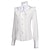 preiswerte Oberteile-Retro Vintage Rokoko Mittelalterlich Bluse / Hemd Vampir Prinzessin Spitze Schleife Einfarbig Kostüm Damen Seeräuber königlich Steampunk Maskerade Alltagstauglich Erwachsene Bluse