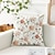 billige blomster- og plantestil-Blomster dekorative toss puter dekke 1PC myk firkantet sofa putevar putevar soverom stue sofa stol