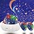 abordables Projecteurs, lampes et lasers-1 lot de 3 lampes de projection de nuit étoilée à thème - veilleuse multicolore rotative à 360 degrés, design dinosaure licorne adapté au plafond de la chambre, lumière de sommeil créative, cadeaux