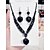 economico Parure di gioielli-Set di gioielli 2 pezzi zirconia cubica verde imitazione diamante 1 collana orecchini eleganti da donna moda vintage stile vintage set di gioielli classico per festa di matrimonio