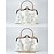 voordelige Clutches &amp; Avondtasjes-elegante witte kanten avondtas met parel- en bloemenversieringen – stijlvol bruids- of feestaccessoire voor vrouwen zwart wit