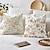 billige blomster- og plantestil-Blomster dekorative toss puter dekke 1PC myk firkantet sofa putevar putevar soverom stue sofa stol