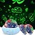 abordables Projecteurs, lampes et lasers-1 lot de 3 lampes de projection de nuit étoilée à thème - veilleuse multicolore rotative à 360 degrés, design dinosaure licorne adapté au plafond de la chambre, lumière de sommeil créative, cadeaux