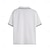 billiga Herrarnas Elite T-shirts och linnen-Herr T-shirt Kortärmad Vik-över krage V-hals Sommar Vår Semester Vintage Neutral Rand-Trim Färgblock Skola Träning Utomhus Svart Vit Stengrön Topp t-shirt för män