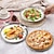 economico Cucina da campeggio-1 pz/3 pz piatti da picnic in acciaio inox - 8 pollici leggeri &amp;impilabile per il campeggio &amp;uso esterno