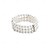 baratos Conjuntos de Jóias-Conjuntos de joias de noiva 1 Imitação de Pérola 1 Bracelete Brincos Colares Mulheres Elegante à moda Luxo Fofo Geométrico Alegria Forma Geométrica Conjunto de jóias Para Traje de festa para noite