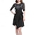 abordables Faldas Latinas-Vestidos de patinaje sobre hielo para mujer, salsa latina, tango, baile, swing, rumba, chacha, salón, disfraz
