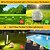 abordables Éclairage paysager-Lot de 2 boules de verre craquelées solaires d&#039;extérieur de 12 cm à 35 pièces, lumière décorative pour cour, jardin, pelouse, chemin, mariage, festival