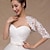 economico Stole da matrimonio-giacche da sposa in pizzo da donna, bolero, scialle, formale, festa, ballo di fine anno, mantello da sera per sposa, damigella d'onore, coprispalle