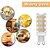 tanie Żarówki LED kolbowe-Żarówki kukurydziane LED G9 ściemnialne 5 W 12 V/24 V AC/DC – 63LED 4014 do żyrandola, kampera, przyczepy kempingowej, łodzi 4 szt.