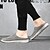 cheap Men&#039;s Clogs &amp; Mules-Men&#039;s Beige Slip-On Loafers with Comfortable Canvas Upper, Casual Shoes for Everyday Wear