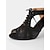 baratos Sapatos de Dança Latina-sapatos de dança nude com cadarço e recortes de malha – bico aberto, salto médio para mulheres – perfeitos para aulas de dança e apresentações