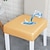 abordables Funda de silla-Fundas de asiento impermeables para sillas de comedor Fundas de asiento de silla de cuero sintético Sin fundas traseras Protector de silla extraíble y lavable