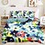 baratos 100% algodão-100% algodão conjunto de capa de edredão padrão floral conjunto macio de 3 peças de luxo conjunto de cama decoração de casa presente rei rainha capa de edredão
