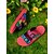 billige Damesko-USA 250-års jubilæum Kvinders Farverige Sommerfuglesandaler med Justerbar Spænde – Livlige Sommer Slip-On Sandaler til Strand Ferie  Casual Wear