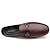 cheap Men&#039;s Clogs &amp; Mules-Men&#039;s Brown Slip-on Loafers with Metallic Buckle, Casual Faux Leather Shoes for Everyday Wear
